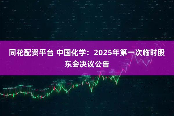 同花配资平台 中国化学：2025年第一次临时股东会决议公告